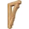 Ekena Millwork Balboa Craftsman Rough Sawn Bracket, Western Red Cedar, 4"W x 20"D x 32"H BKT04X20X32BOA04RWR - alternate 1